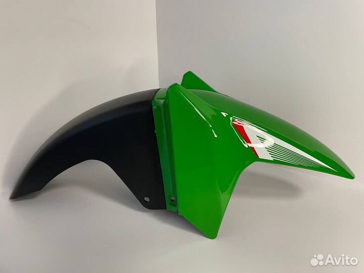 Крыло мопед пластик Зеленое Riva