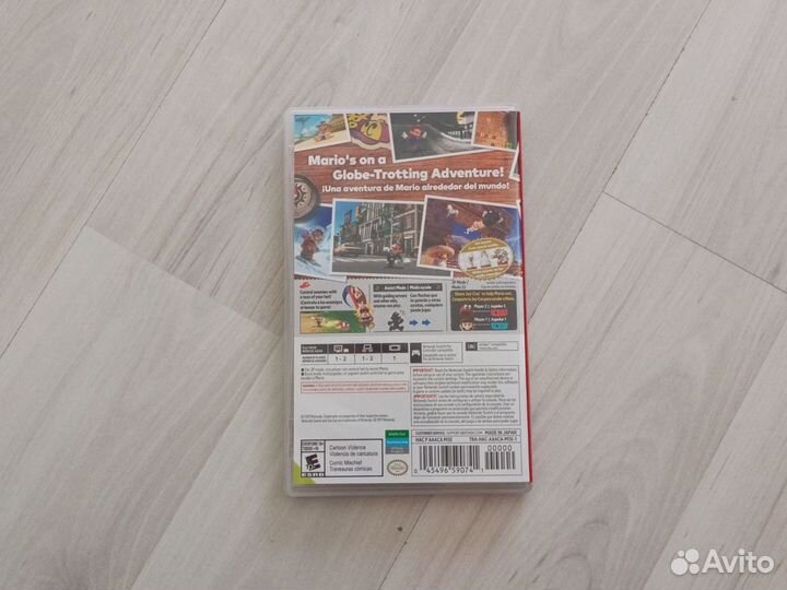 Картридж super mario odyssey для Nintendo switch