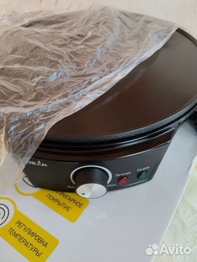 Блинница dexp BLN-4 черная новая