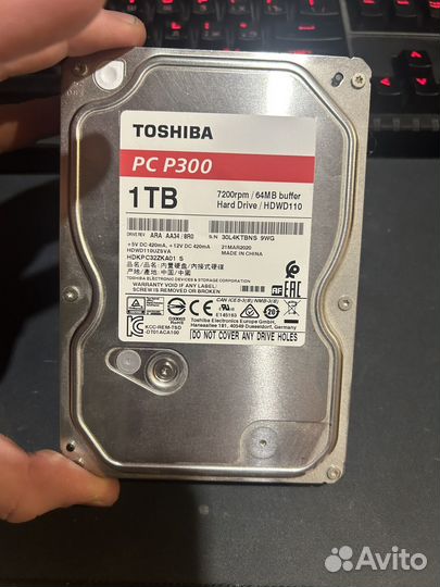 Hdd Toshiba 1000gb