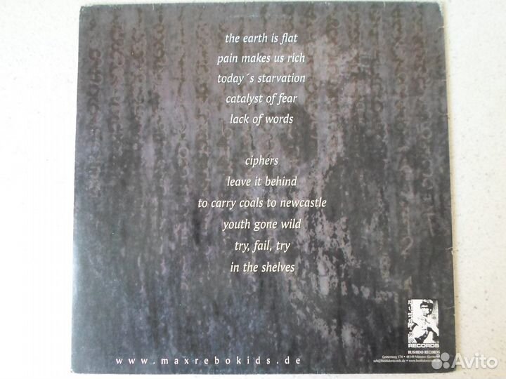 Max Rebo Kids - Ciphers 2001