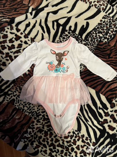 Боди для девочки 68