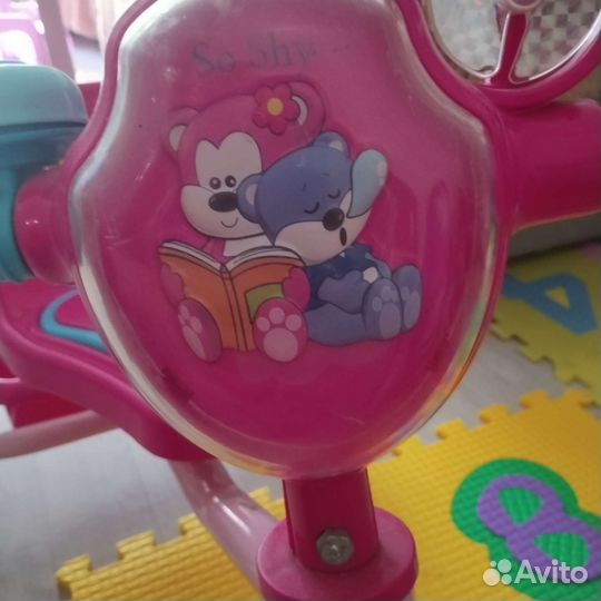 Трехколесный велосипед с родительской ручкой