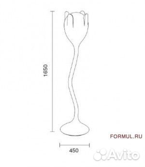 236621 Вешалка Bello Pittura tulipan