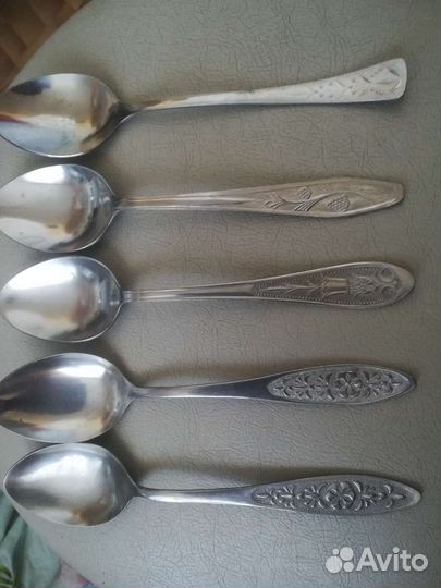 Вилки, ножи, ложки из СССР