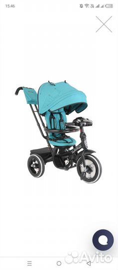 Велосипед коляска с ручкой