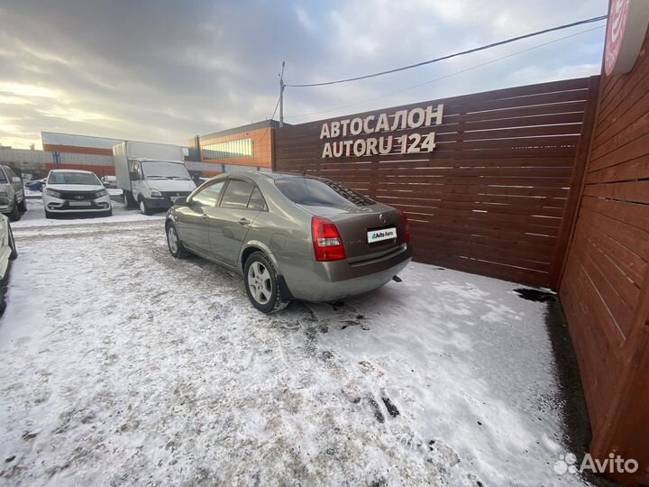 Nissan Primera 1.8 AT, 2005, 198 000 км