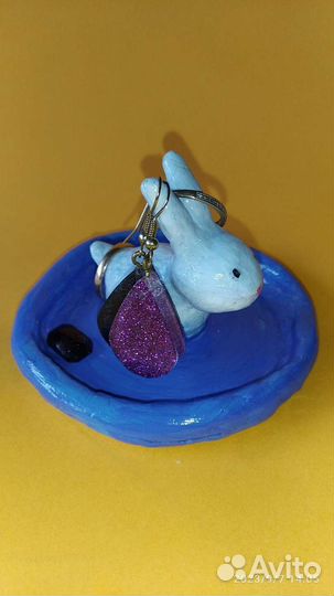 Тарелочка для украшений Кролик