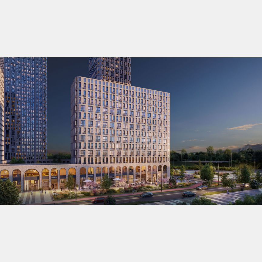 2-к. квартира, 60 м², 6/23 эт.