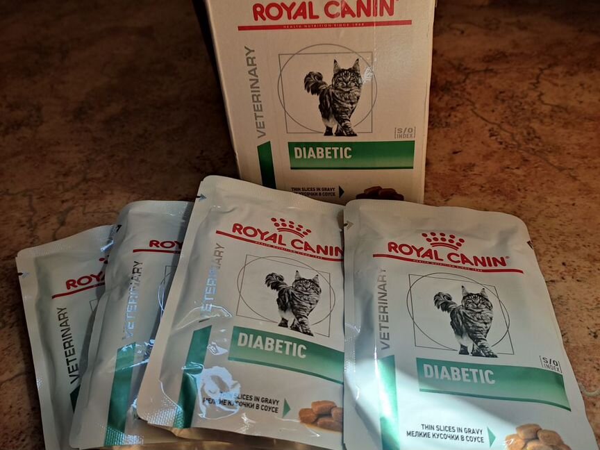 Royal Canin Diabetic / влажный корм, 85г х 8шт