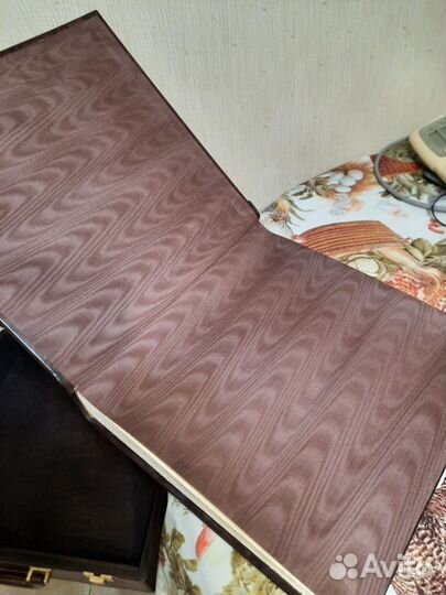 Фотоальбом ручной работы, кожа в кейсе