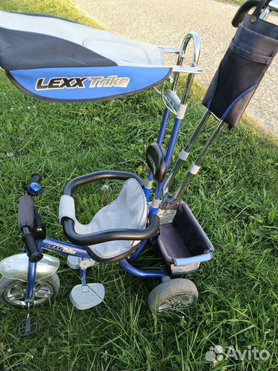 Детский 3х колесный велосипед с ручкой родителя