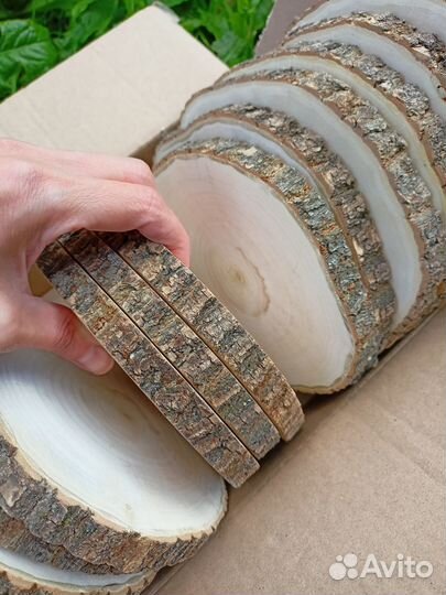 Спилы дерева для поделок и творчества