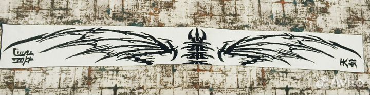 Зимний теплый шарф