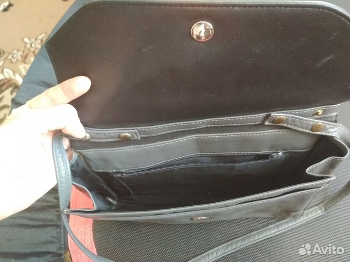 Сумка кожаная