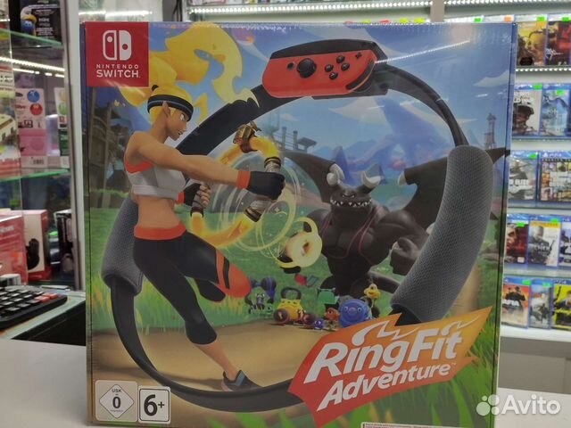 Nintendo Switch Ring Fit Adventures новый в пленке