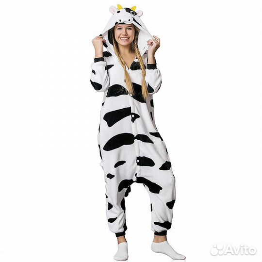 Пижама кигуруми Коровка