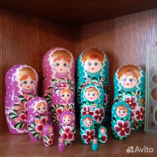 Русская матрешка 22,24 см