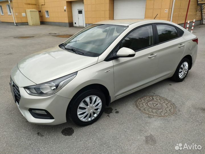 Hyundai Solaris 1.4 МТ, 2019, 93 000 км