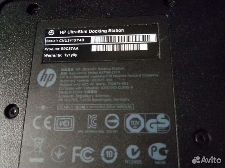 Док станция HP