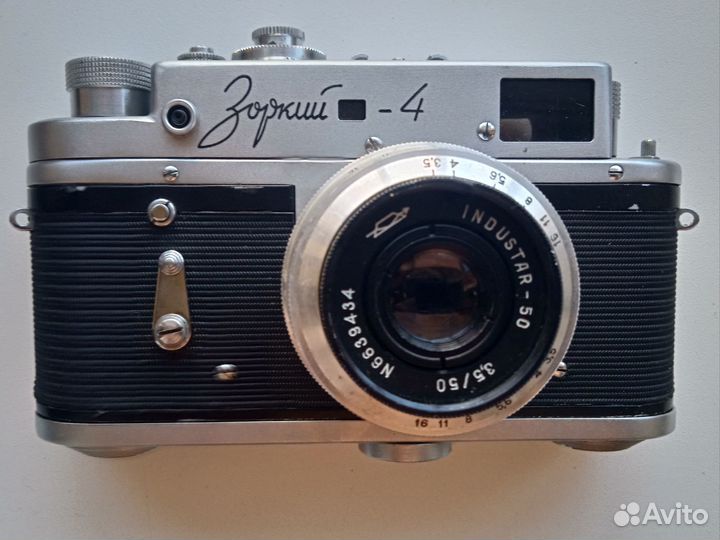 Зоркий 4 фотоаппарат (эстетика и винтаж)