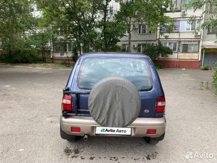 Kia Sportage 2.0 AT, 2001, 205 000 км