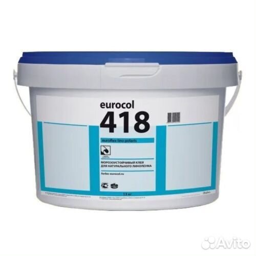 Forbo 418 Lino водно-дисперсионный клей, 14 кг