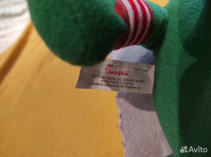 Коллекционная игрушка корова эльф