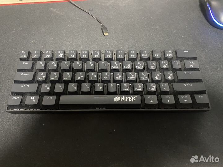 Игровая механическая клавиатура Hiper MK-1 Spike