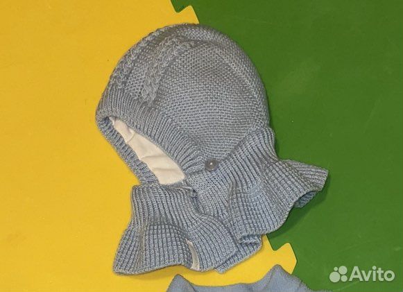 Детская шапка-шлем Журавлик