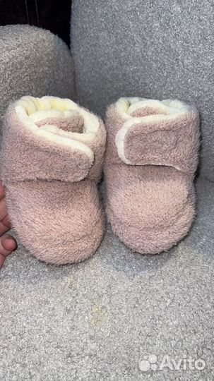 Пинетки для девочки теплые весенние