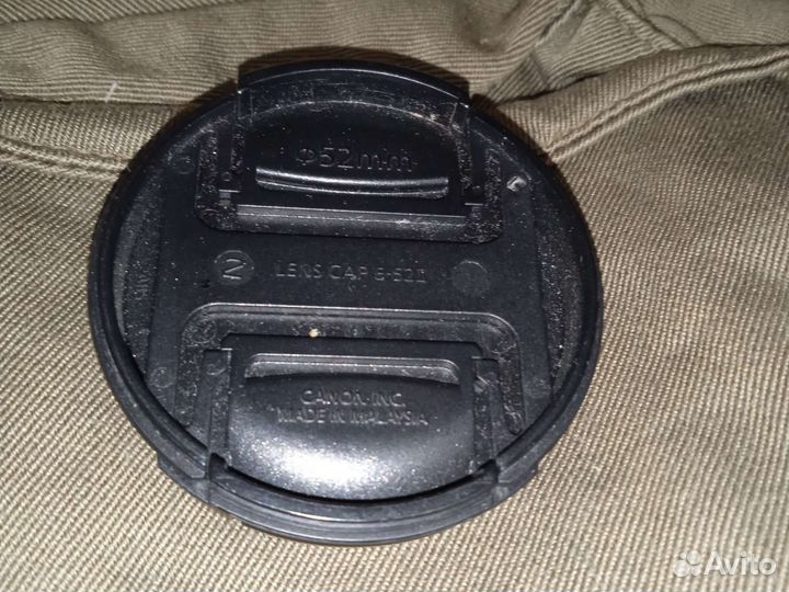 Кэнон 52мм крышка