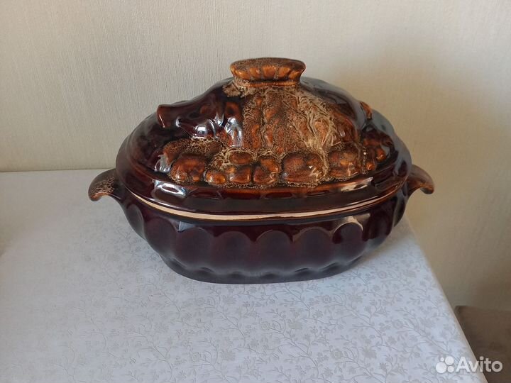 Горшок для запекания, СССР, 3 литра