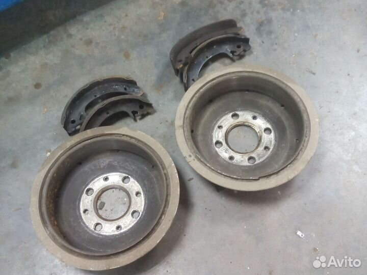 Барабаны колодки ваз 2109
