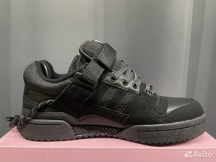 Adidas Forum X Bad Bunny black. Мужские кроссовки