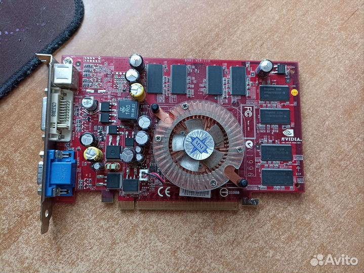 Видеокарта msi nx6600