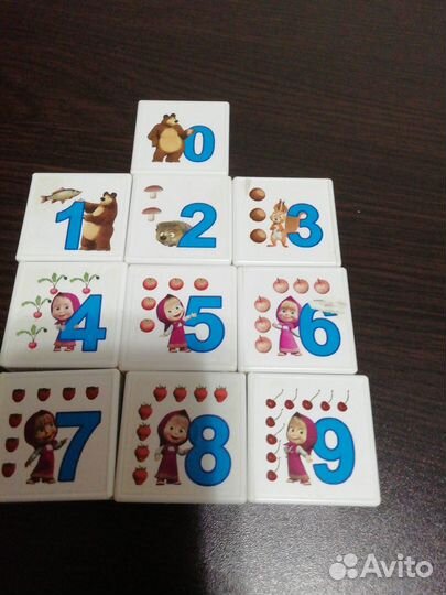 Игрушки (Конструкторы, кубики, фигурки животных)