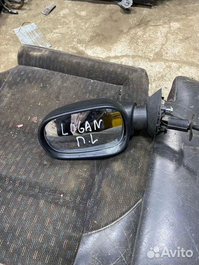 Зеркало переднее левое Renault Logan