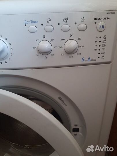 Стиральная машина indesit 6кг