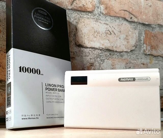 Повербанк 10000mAh Remax RPP-53