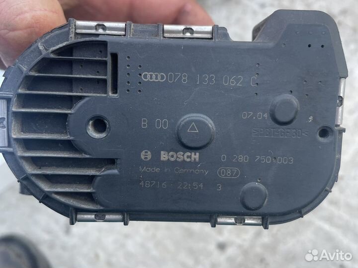 Дроссельная заслонка а6с6