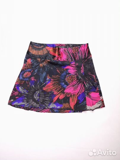 Юбка шелк talking french silk skirt