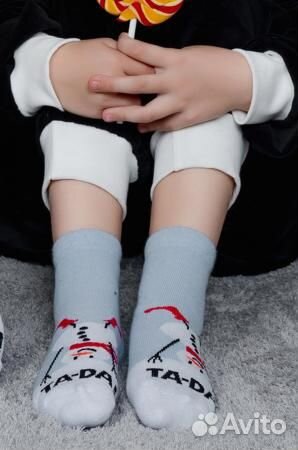 Носки новогодние детские