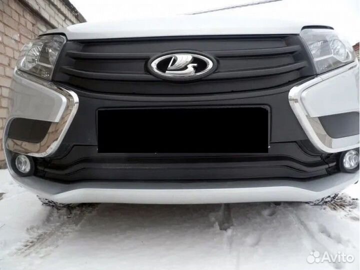 Зимняя заглушка решетки переднего бампера для XRay