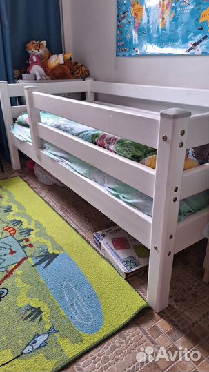 Кровать массив сосны Соня 70х160 + матрас