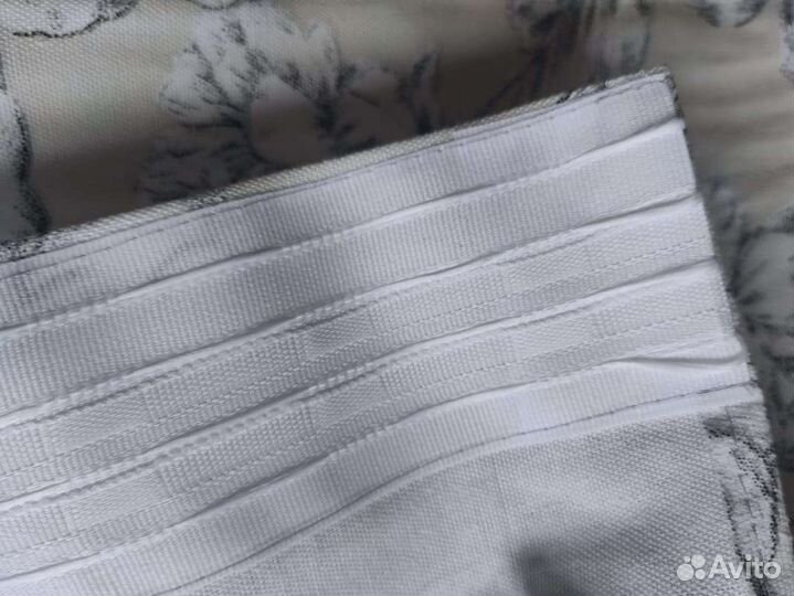 Штора рогожка