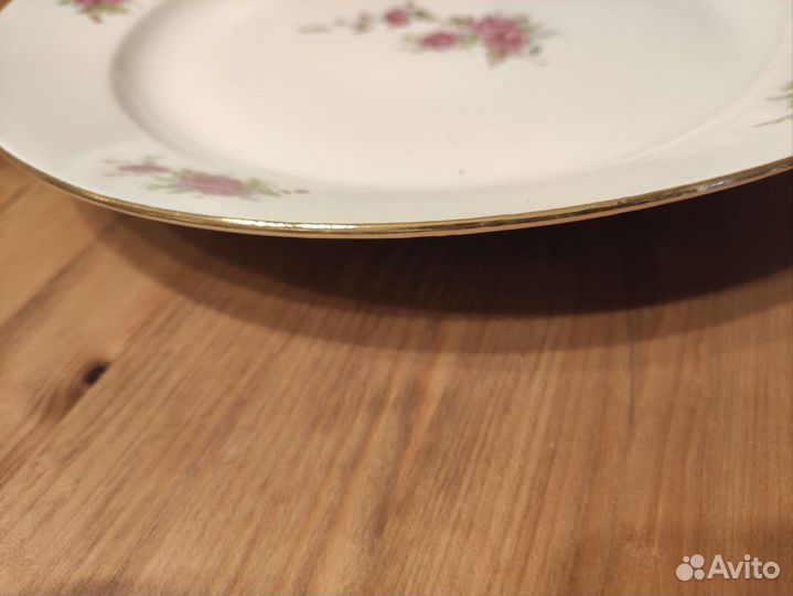 Блюдо большое, тарелки СССР