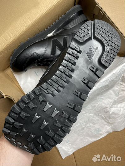 Зимние New Balance 574 с мехом