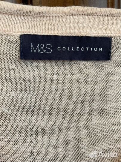 Пуловер M&S Англия лен, акрил на 48 р