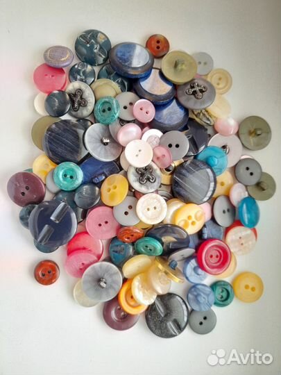 Винтажные пуговицы для шитья и рукоделия